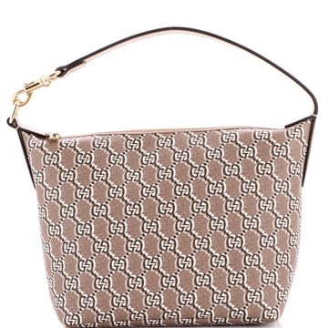 Ophidia Zip Shoulder Bag GG Shadow Coated Canvas Super Mini