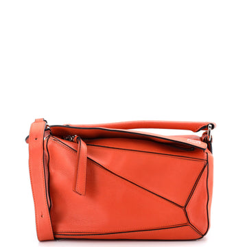 Puzzle Bag Leather Small