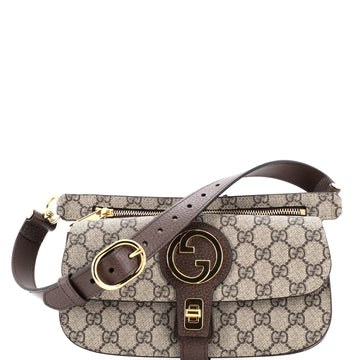 Blondie Flap Pocket Belt Bag GG Coated Canvas