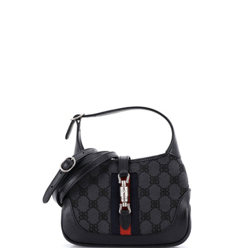 x Gucci The Hacker Project Jackie 1961 Hobo BB Canvas Mini