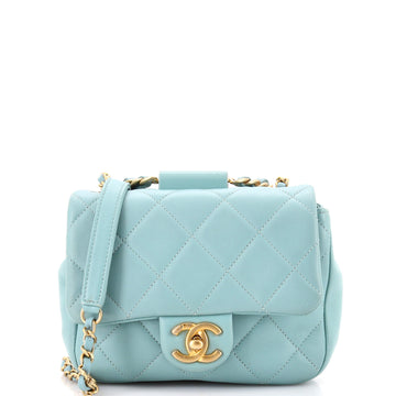 In The Loop Flap Bag Quilted Lambskin Small