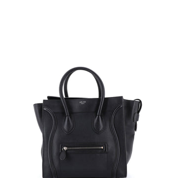 Luggage Bag Grainy Leather Mini