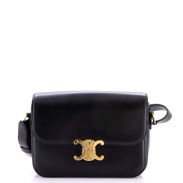 Triomphe Shoulder Bag Smooth Calfskin Medium