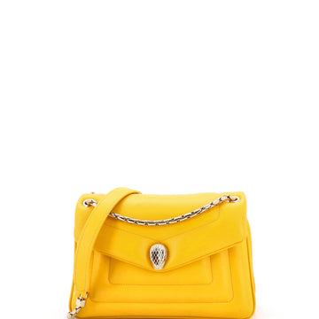 Serpenti Reverse Shoulder Bag Leather Small