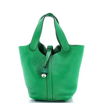 Monochrome Picotin Lock Bag Clemence PM