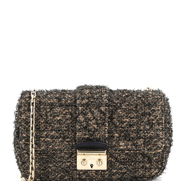 Miss Dior Flap Bag Tweed Medium
