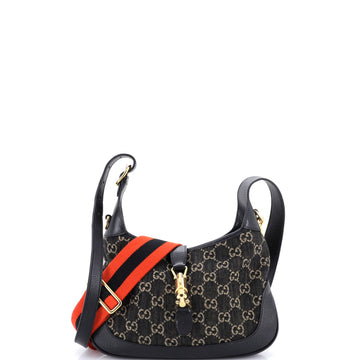 Jackie 1961 Hobo GG Denim Small