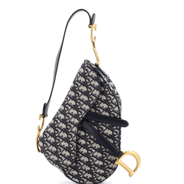 Saddle Handbag Oblique Canvas Medium