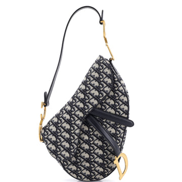 Saddle Handbag Oblique Canvas Medium