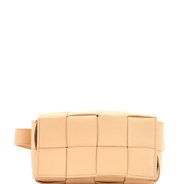 Cassette Belt Bag Maxi Intrecciato Leather