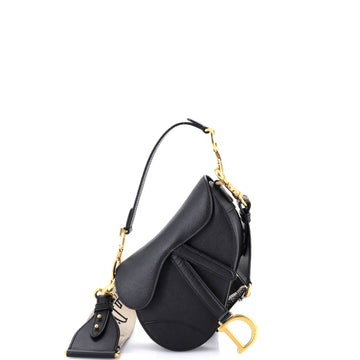 Saddle Handbag Leather Mini