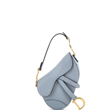 Saddle Handbag Leather Mini