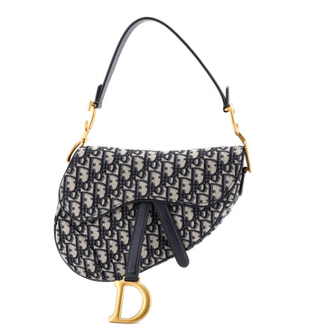 Saddle Handbag Oblique Canvas Medium