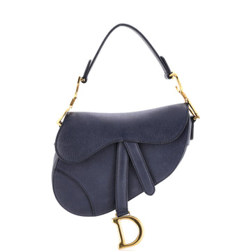 Saddle Handbag Leather Mini