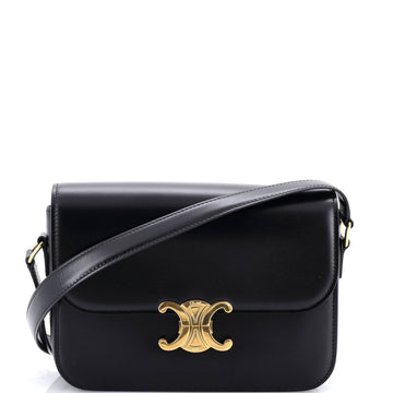 Triomphe Shoulder Bag Smooth Calfskin Medium