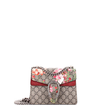Dionysus Bag Blooms Print GG Coated Canvas Mini