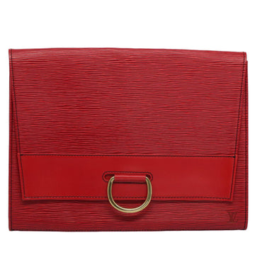 Louis Vuitton Jena  Leather Clutch Bag