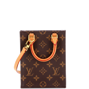 Petit Sac Plat Bag Monogram Canvas