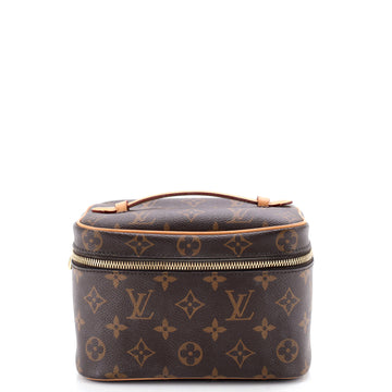 Nice Vanity Case Monogram Canvas Mini