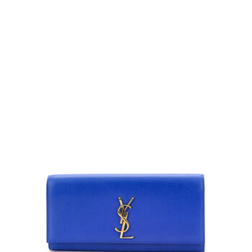 Classic Monogram Clutch Leather Long
