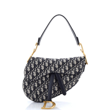 Saddle Handbag Oblique Canvas Medium