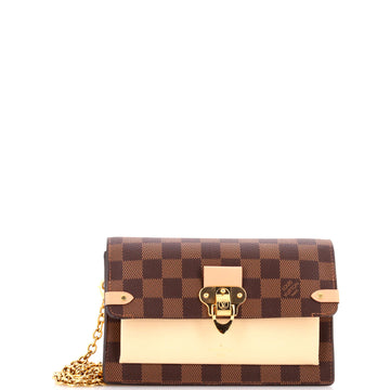 Vavin Chain Wallet NM Damier with Leather
