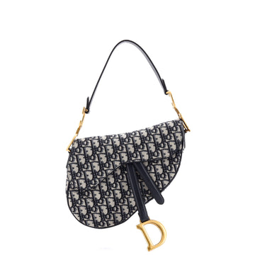 Saddle Handbag Oblique Canvas Medium