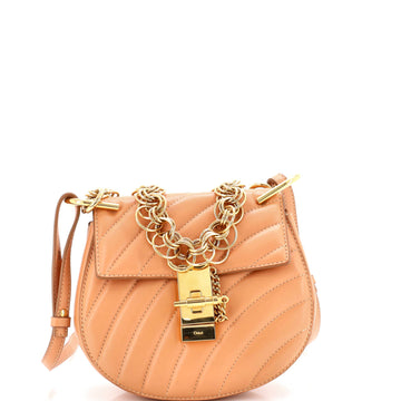 Drew Bijou Crossbody Bag Quilted Leather Mini