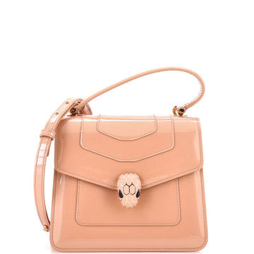 Serpenti Forever Top Handle Bag Patent Small