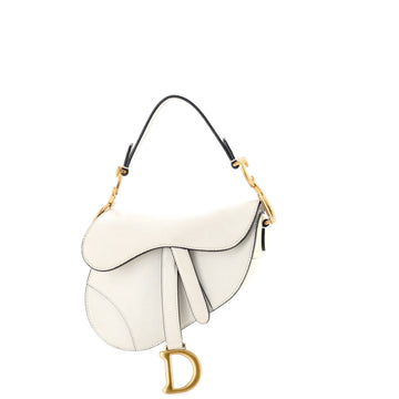 Saddle Handbag Leather Mini