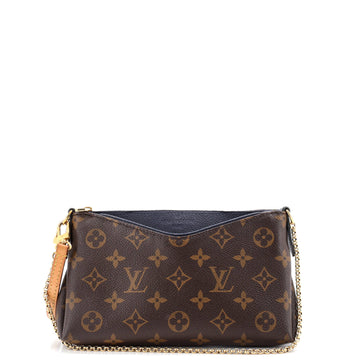 Pallas Clutch Monogram Canvas with Leather