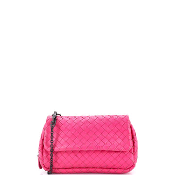 Expandable Chain Crossbody Bag Intrecciato Nappa Small