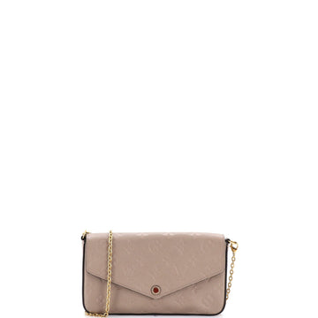 Felicie Pochette Monogram Empreinte Leather