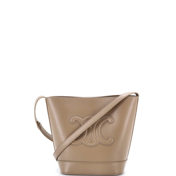 Cuir Triomphe Bucket Bag Leather Small