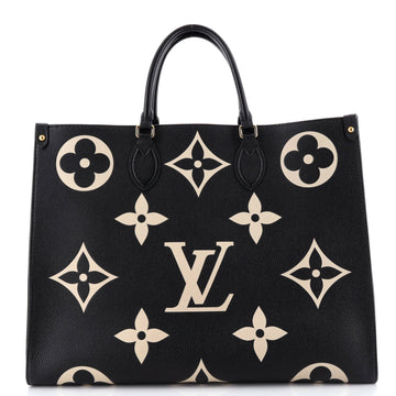OnTheGo Tote Bicolor Monogram Empreinte Giant GM