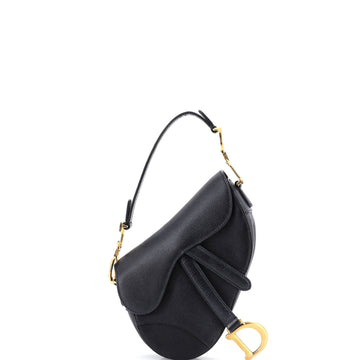 Saddle Handbag Leather Mini