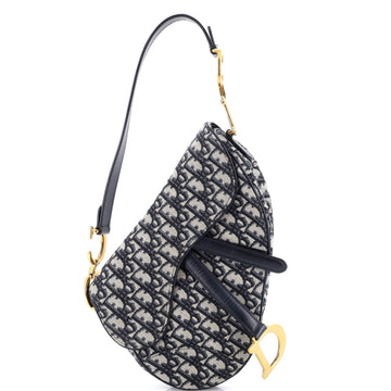 Saddle Handbag Oblique Canvas Medium