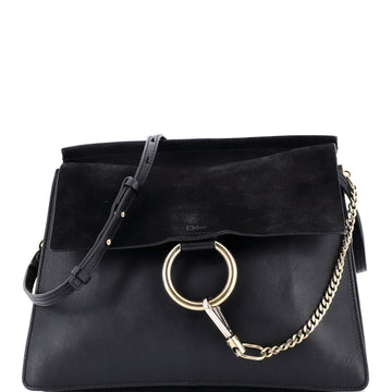 Faye Shoulder Bag Leather Medium