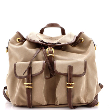 Logo Backpack Canvas