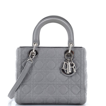 Lady Dior Bag Cannage Quilt Grained Calfskin Medium
