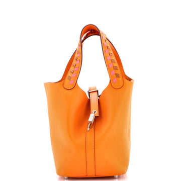 Picotin Lock Bag Tressage Epsom PM