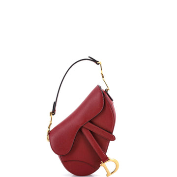 Saddle Handbag Leather Mini