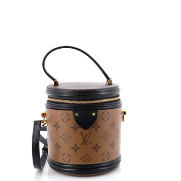 Cannes Handbag Reverse Monogram Canvas