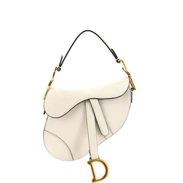 Saddle Handbag Leather Mini