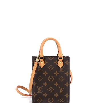 Petit Sac Plat Bag Monogram Canvas