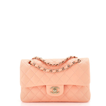 Classic Double Flap Bag Quilted Lambskin Small