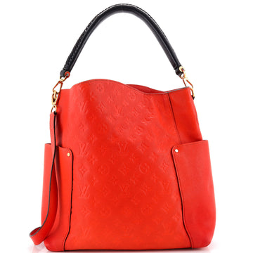 Bagatelle Hobo Monogram Empreinte Leather
