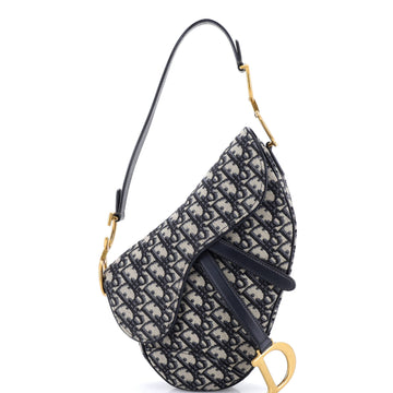 Saddle Handbag Oblique Canvas Medium