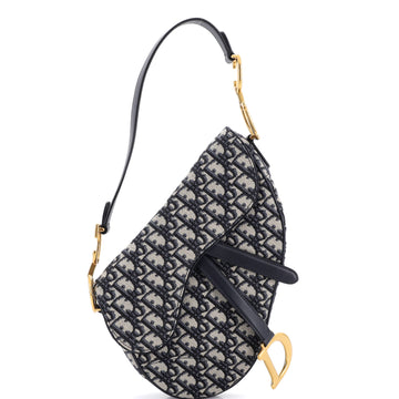 Saddle Handbag Oblique Canvas Medium