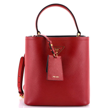 Panier Bucket Bag Saffiano Leather Medium